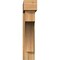 Ekena Millwork Westlake Block Rough Sawn Bracket w/ Offset Brace, Western Red Cedar, 8"W x 38"D x 38"H BKT0806X38X38WTL05RWR - alternate 4